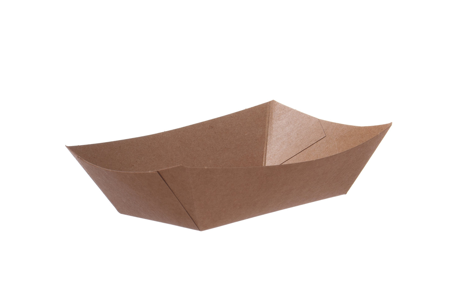 Snackschale Pappe Kraft 400ml 170x125x45 - 1000 Stück