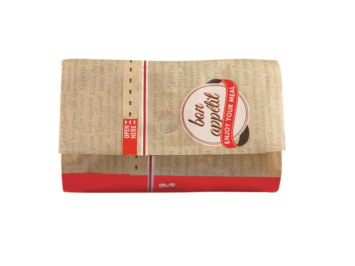 Snackbag selbstklebend PURE 180x55x165mm - 1000 Stück