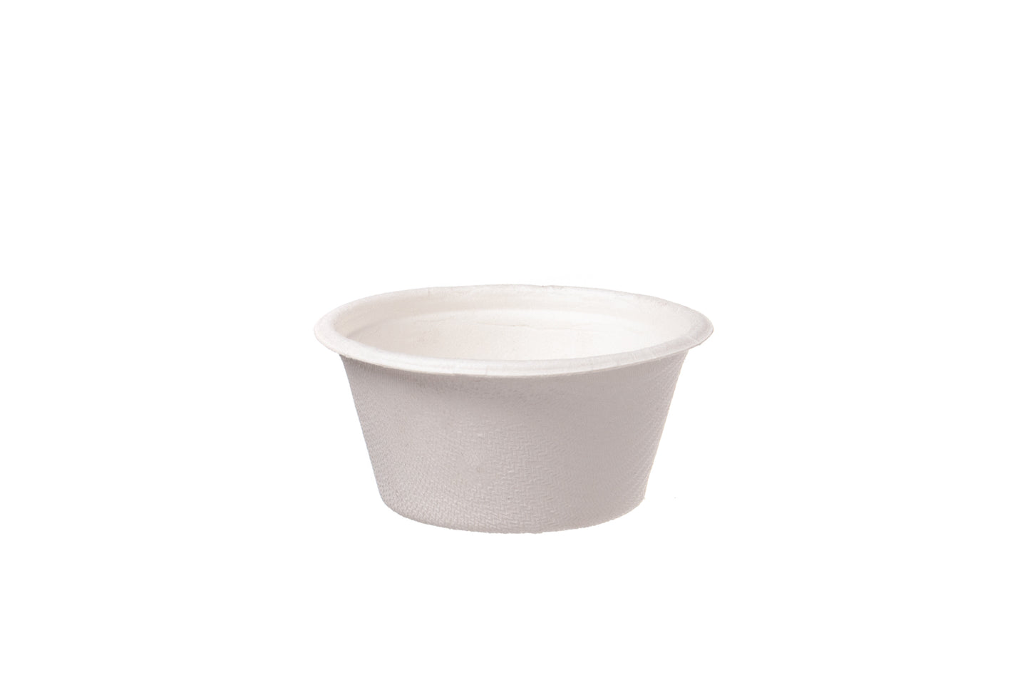 Dressingbecher Dipbecher Bagasse rund 60ml - 3000 Stück