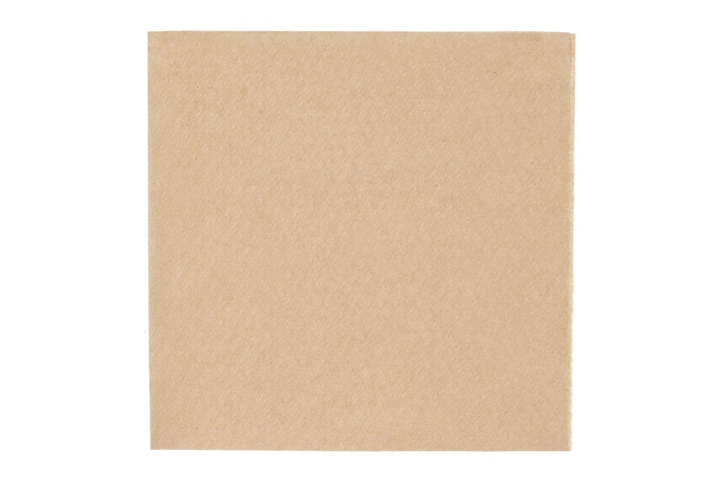 Prägeservietten 33x33cm 1-lagig 1/4 Falz Braun- 5000 Stück