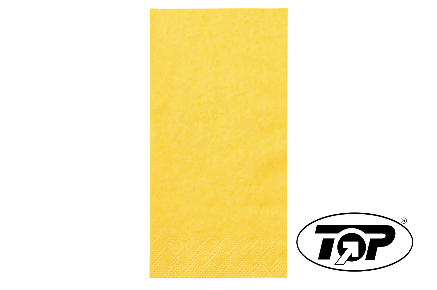 Servietten 33x33cm 3-lagig 1/8 Falz Gelb - 1000 Stück
