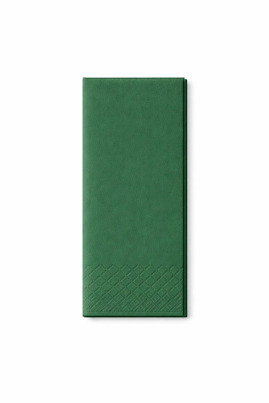 Servietten 33x33cm 3-lagig 1/8 Falz Grün - 1600 Stück