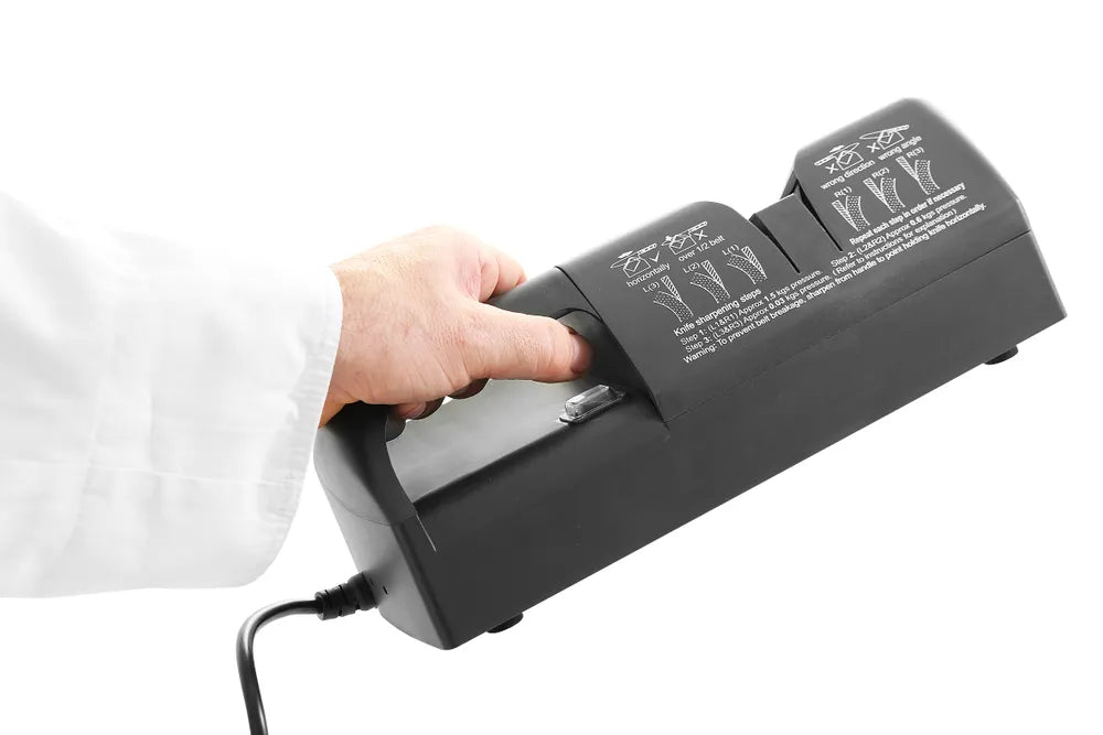 Messerschärfer, HENDI, 230V/50W, 295x110x(H)110mm