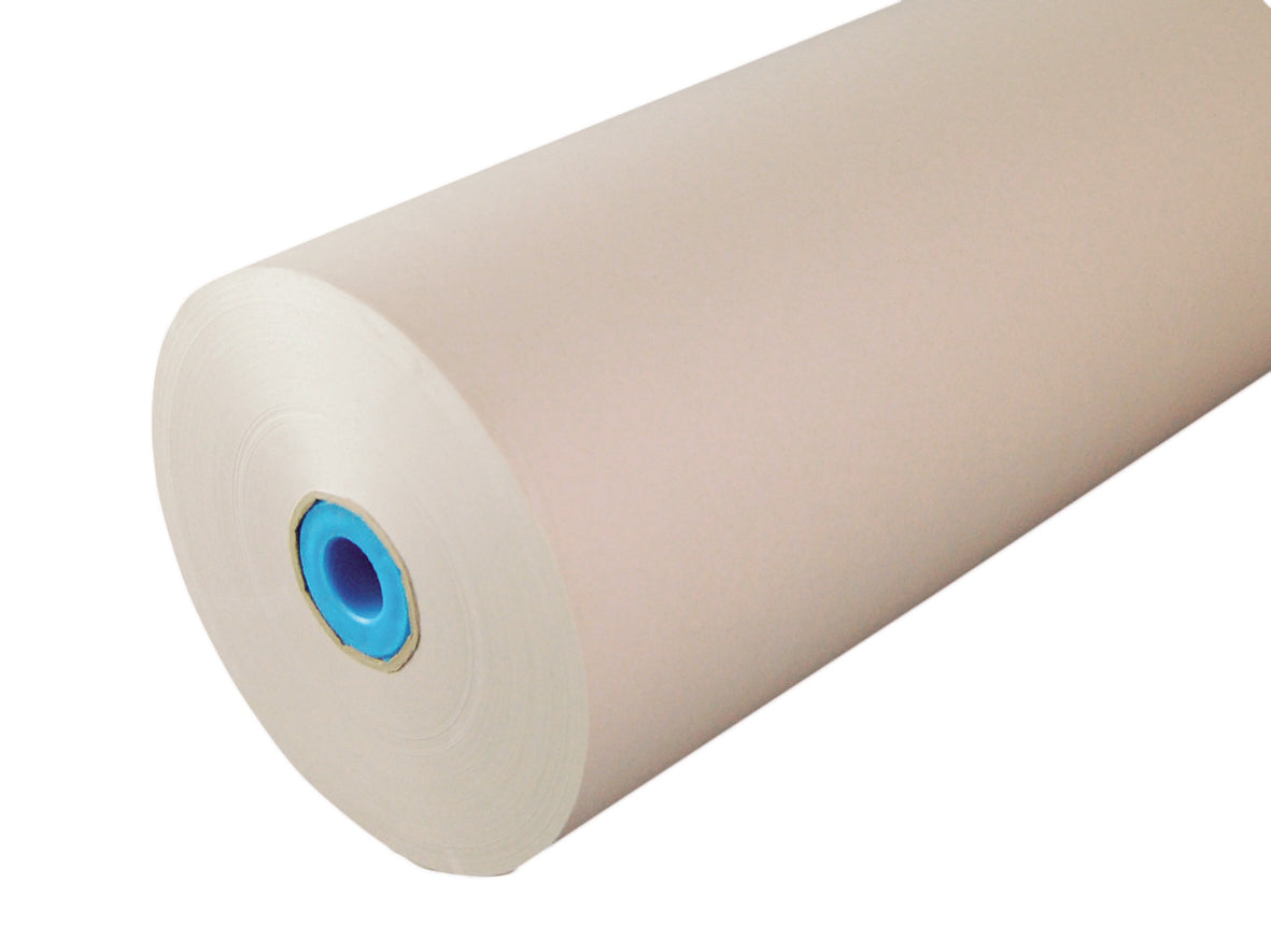 Einschlagpapier Bäckerseide Cellulose weiß 75cm - 1 Rolle