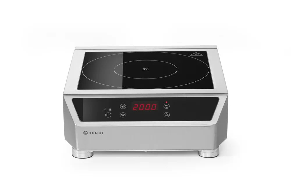 Induktionskocher Modell 3500 D, HENDI, Profi Line, 230V/3500W, 342x431x(H)116mm