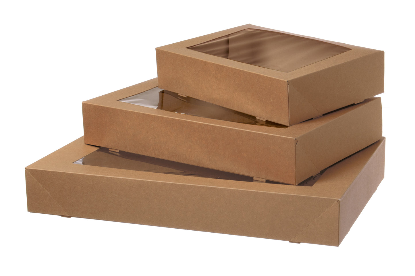 Transport Karton mit Sichtfenster 16x10x5cm - 330 Stück