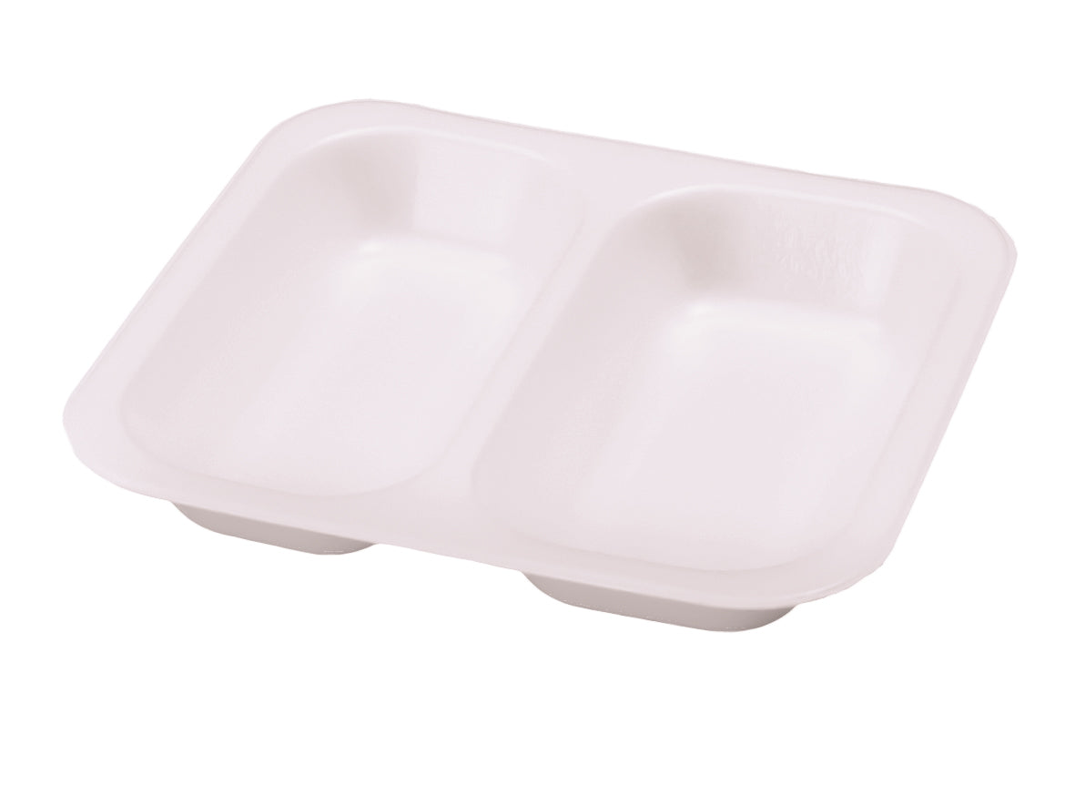 Siegelschalen XPS Nr. 602 2-geteilt 265x247x42mm - 200 Stück