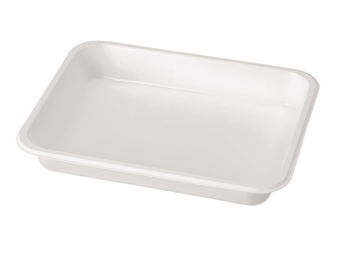 Siegelschale 912 ungeteilt weiß 227x178x30mm - 500 Stück