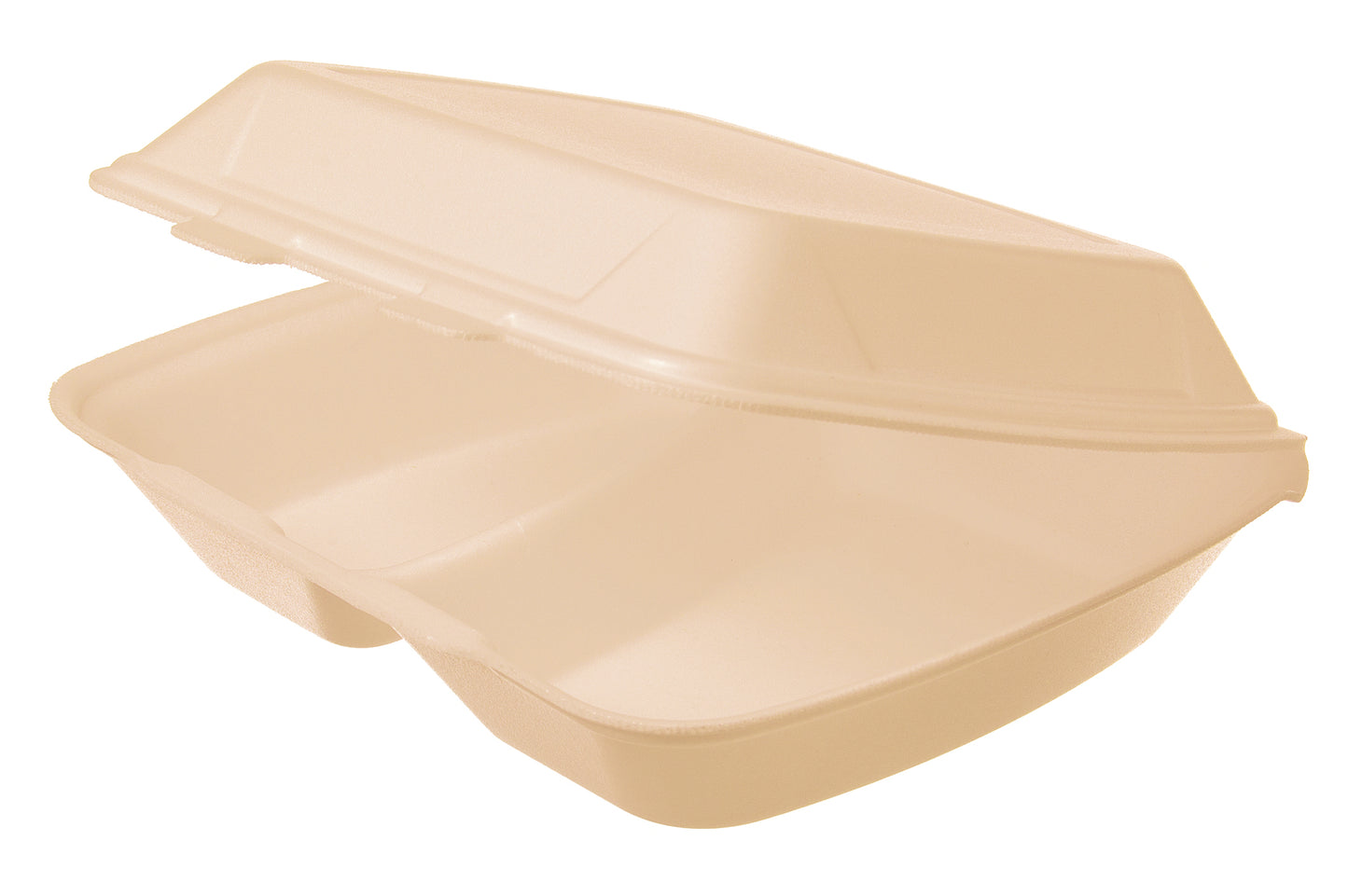Menübox XPS IP4 1630 2-geteilt beige 245x210x72mm - 200 Stück