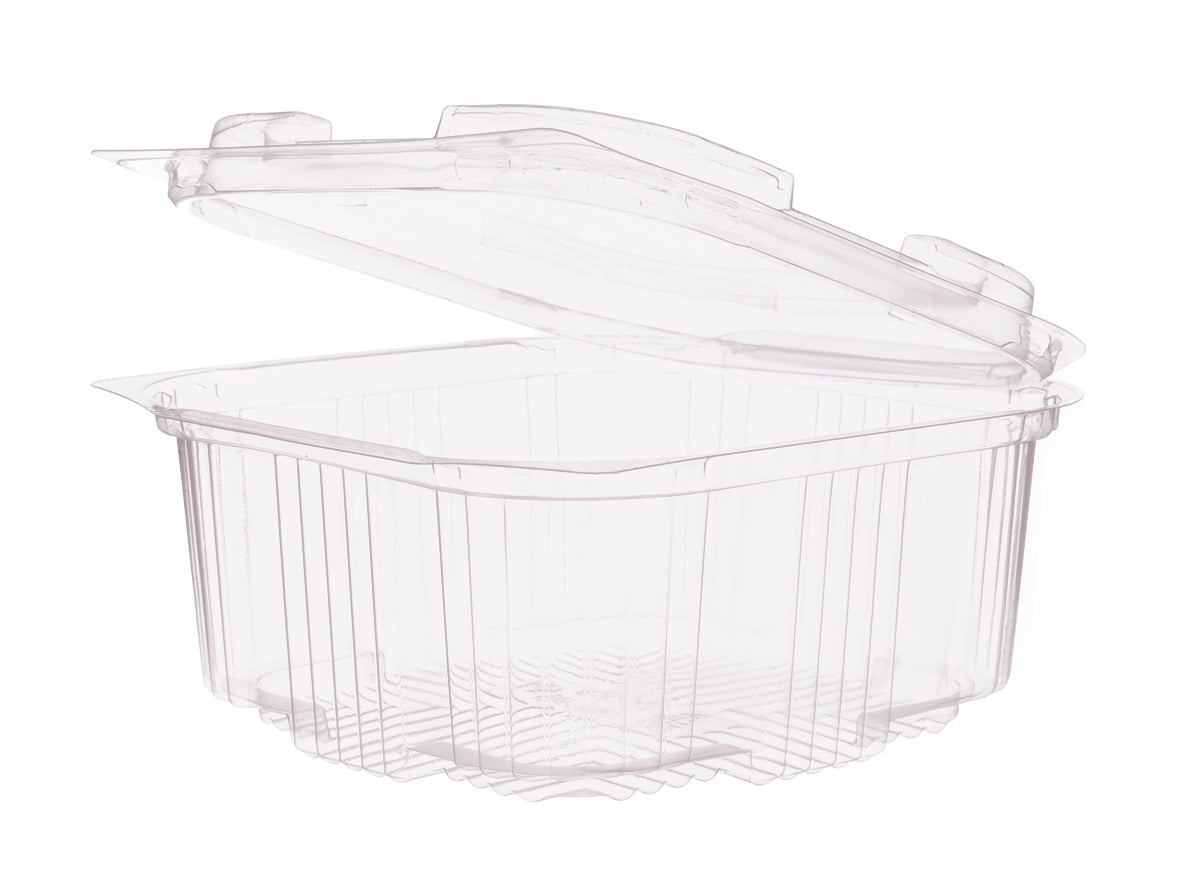 Salat Klappboxen eckig V495 500ml 115x110x50mm - 600 Stück