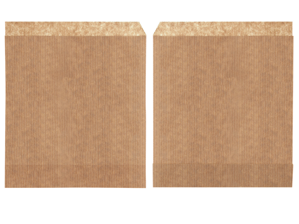 Snackbeutel Kraft 2-seitig offen 15x16cm - 1000 Stück