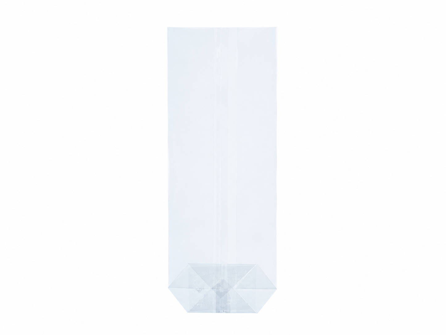 Bodenbeutel Kekstüte Cellophan 85x145+32mm - 1000 Stück
