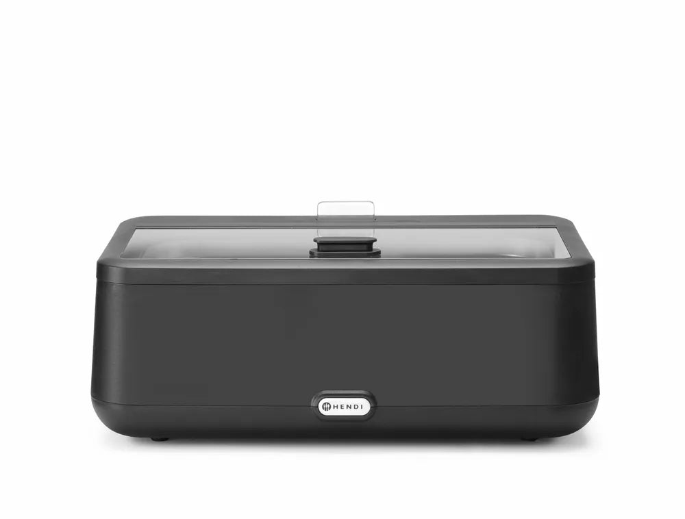 Chafing Dish UNIQ, HENDI, designed by Robert Bronwasser, Schwarz, 220-240V/700W, 607x402x(H)245mm