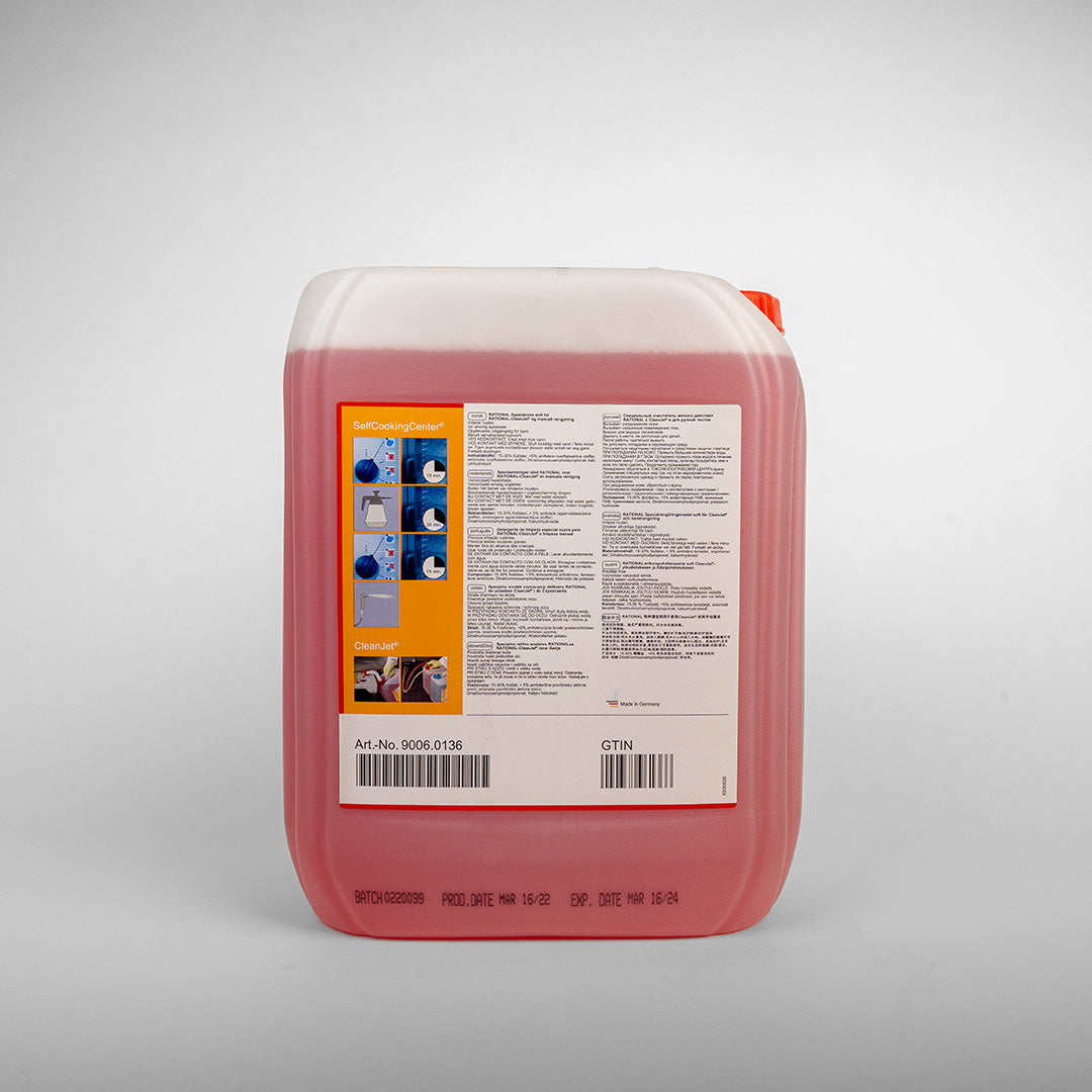 Rational Spezialreiniger Soft flüssig für CPC und CM mit CleanJet und Handreinigung 10 L Kanister