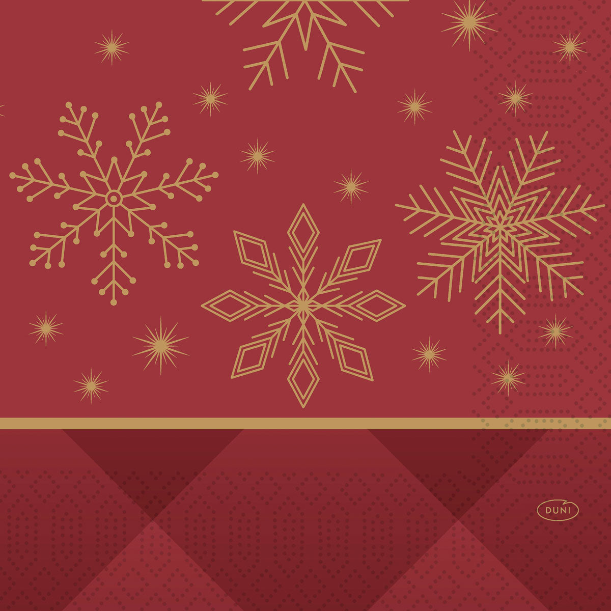 Servietten 33x33cm 3-lagig 1/4 Falz Rhombus Bordeaux