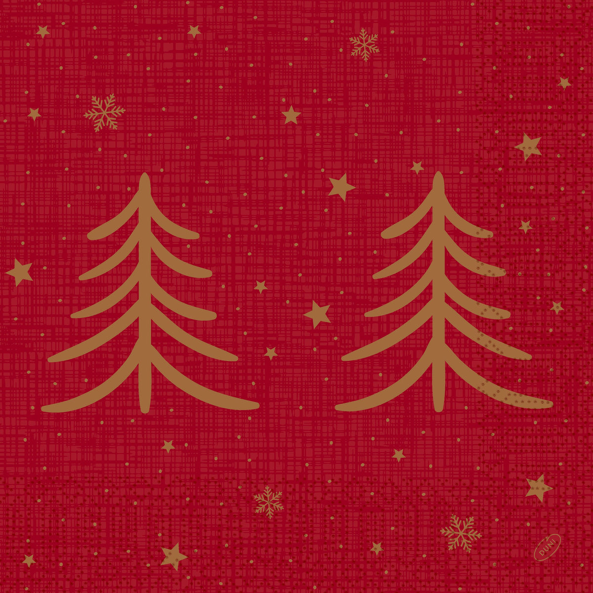 Servietten 40x40cm 3-lagig 1/4 Falz Shimmer Trees