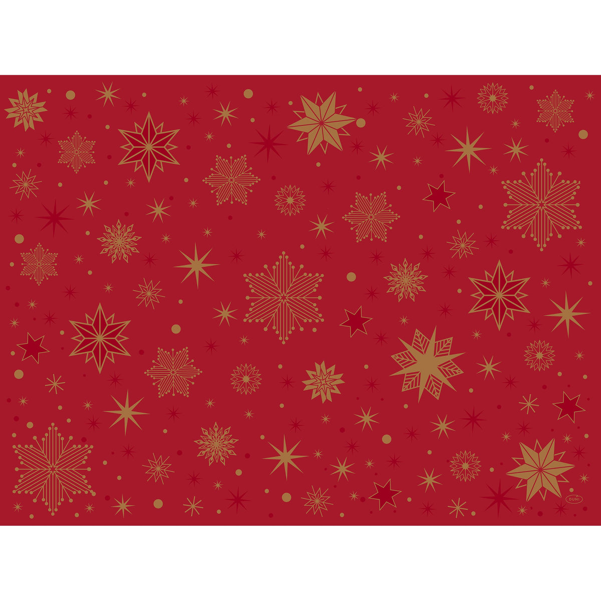 Papier Tischsets 30x40cm Stargazing Red