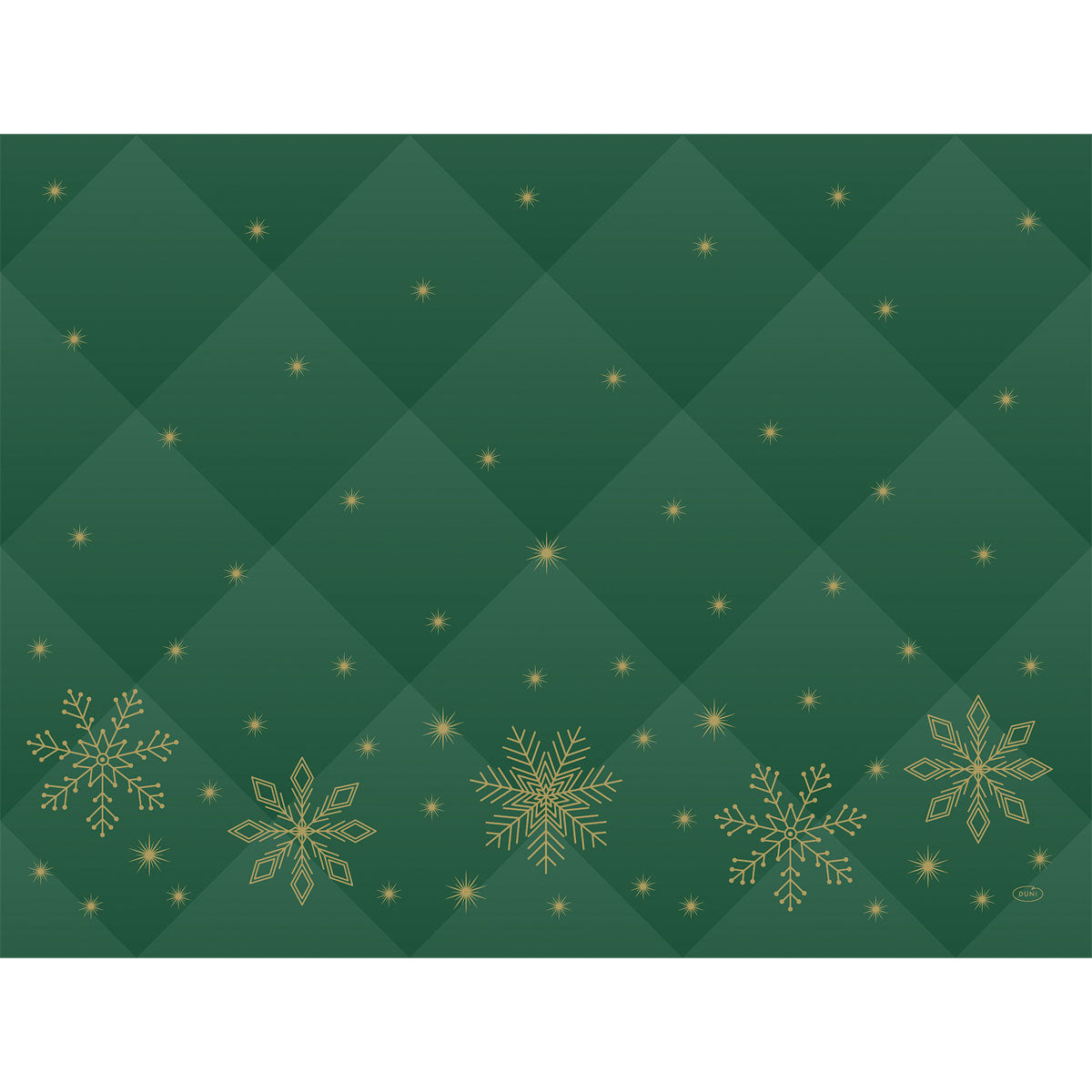 Papier Tischsets 30x40cm Rhombus Green