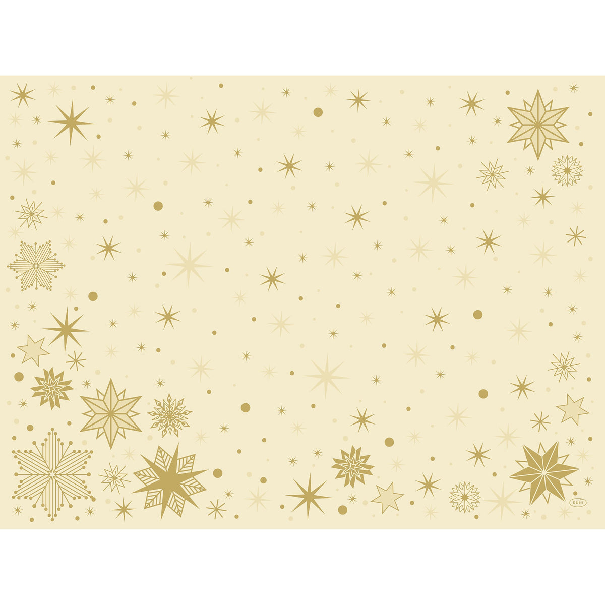 Dunicel Bio Tischsets 30x40cm Stargazing Cream - 100 Stück