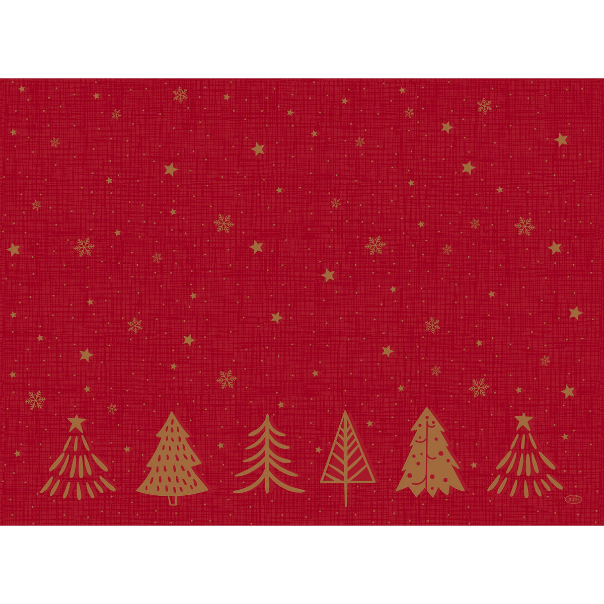 Dunicel Bio Tischsets 30x40cm Shimmer Trees - 100 Stück