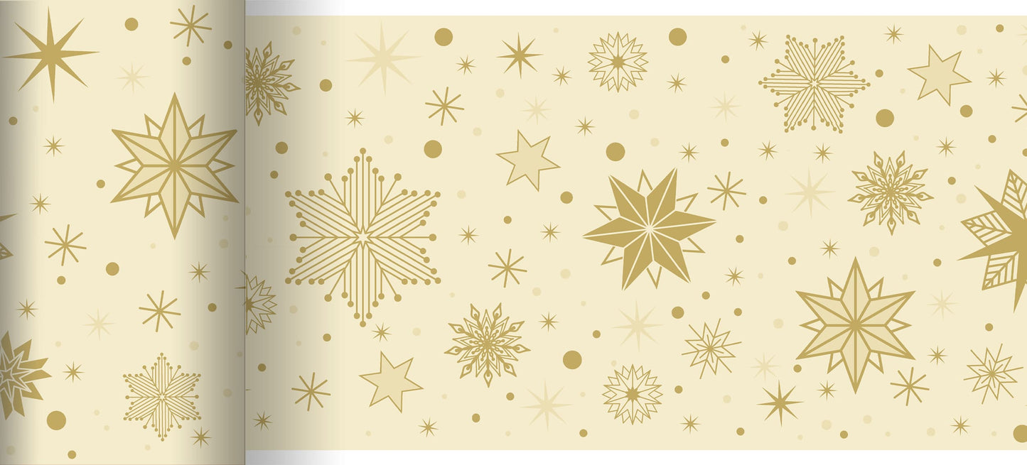 Dunicel Bio Tischläufer 20mx15cm Stargazing Cream - 6 Rollen