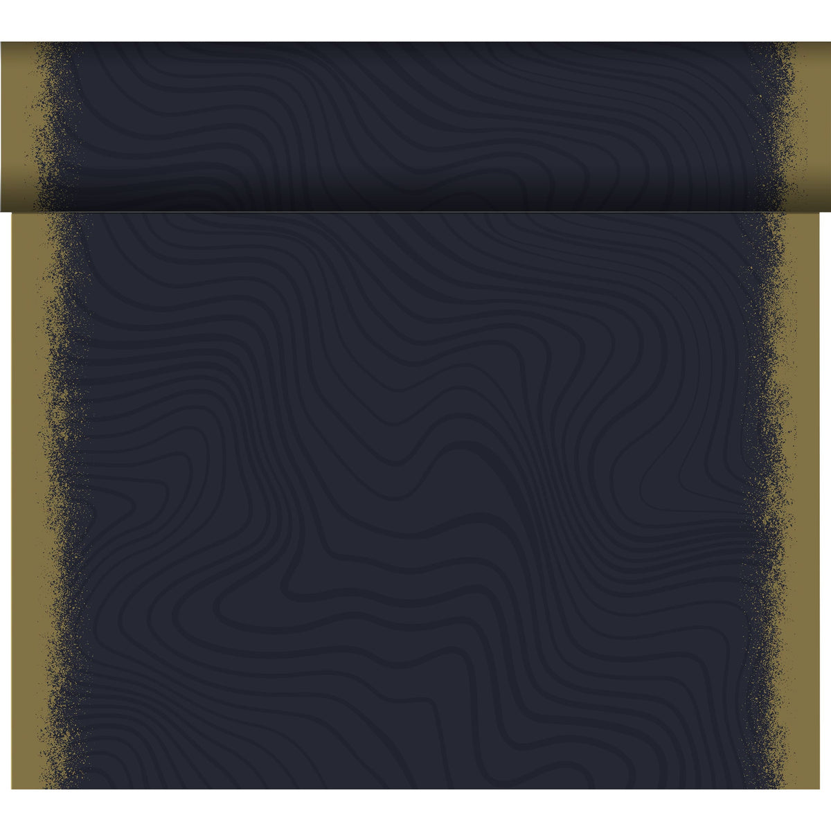 Dunicel Bio Tischläufer 24mx40cm Sparkly Black - 20 Abschnitte
