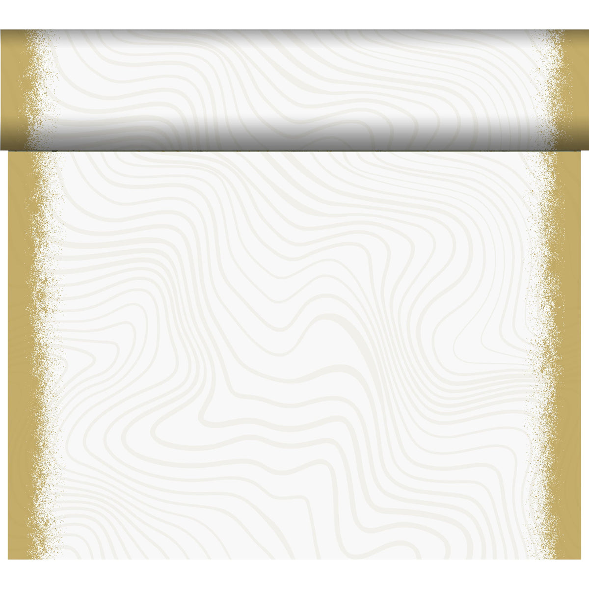 Dunicel Bio Tischläufer 24mx40cm Sparkly White - 20 Abschnitte