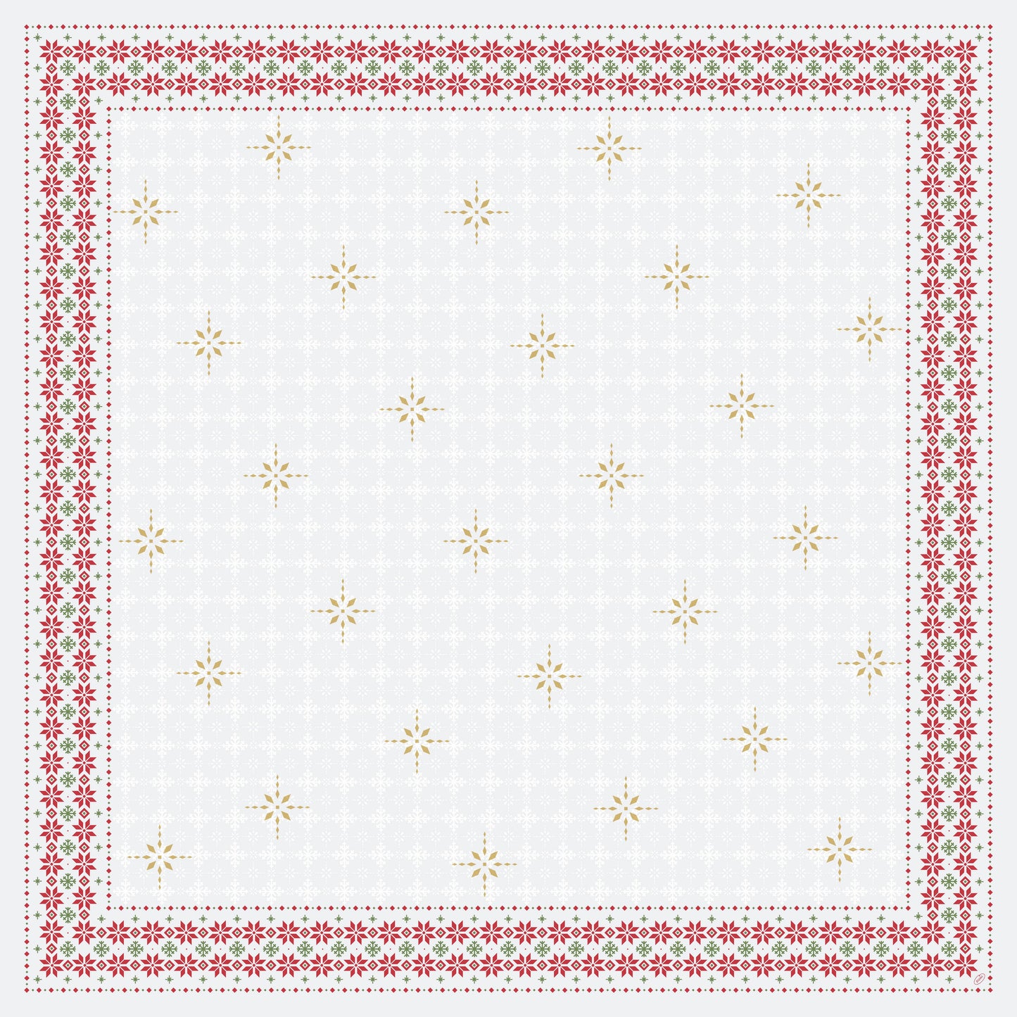 Einweg Dunicel Tischdecken 84x84cm Tradition - 100 Stück