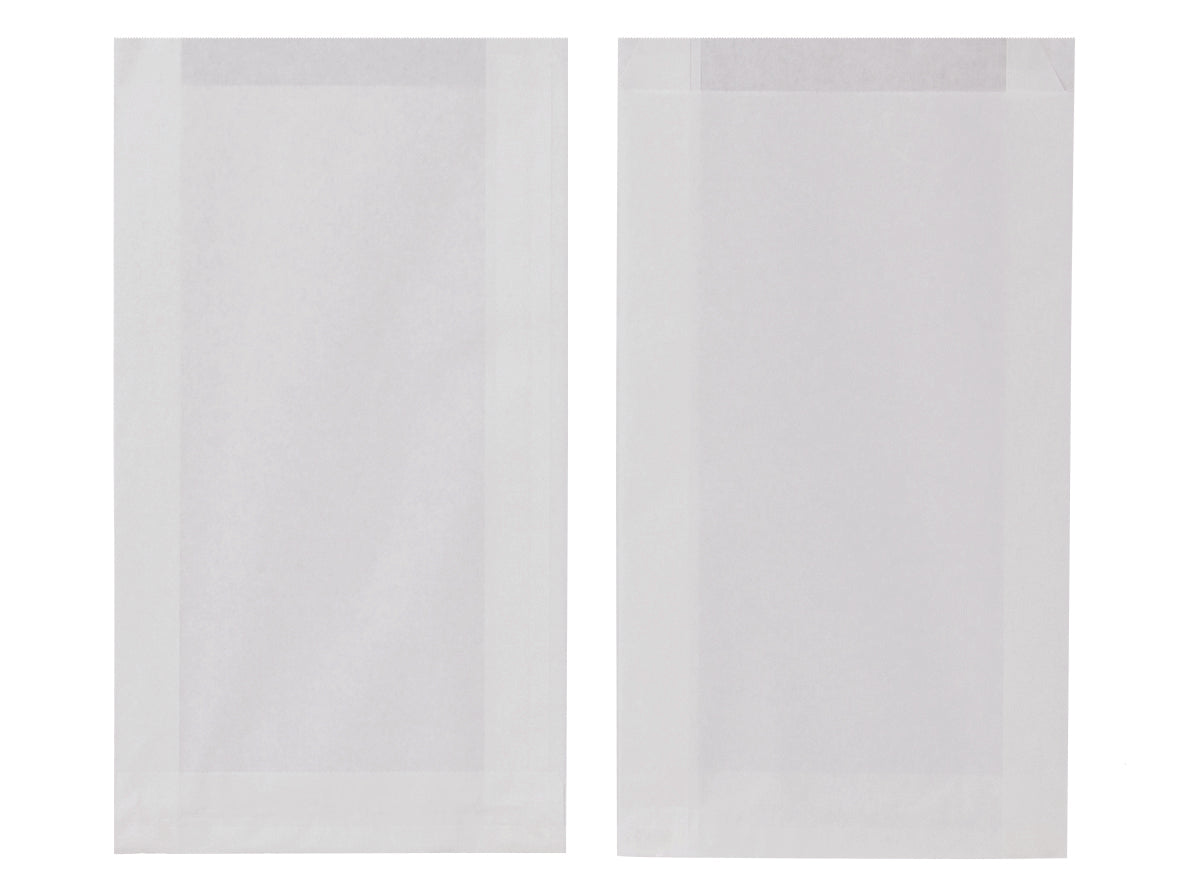 Hähnchenbeutel 1/2 unbedruckt weiß 105x60x230mm - 1000 Stück