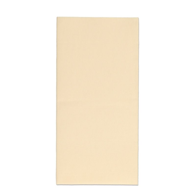 Serviette 33x33cm 2-lagig 1/8 Falz Creme - 2000 Stück