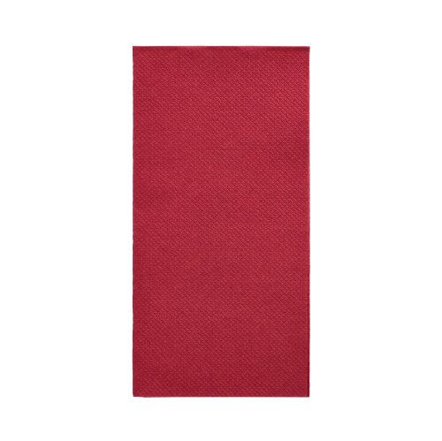Serviette 33x33cm 2-lagig 1/8 Falz Bordeaux - 2000 Stück