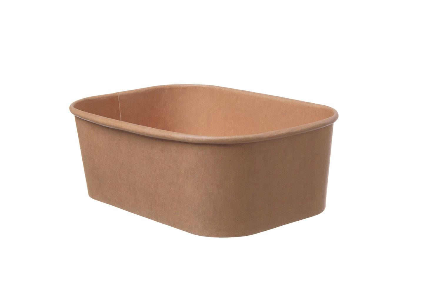 Salatschale rechteckig 750ml 171x118x57mm inkl. Papp-Deckel - 300 Stück