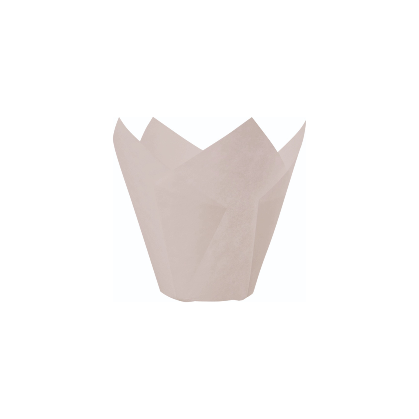 Tulip Cup Backform Weiss H:5,5-9,5cm Ø5cm - 1000 Stück