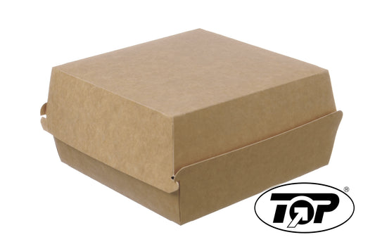 Hamburger Burger Box Pappe 145x145x80mm - 300 Stück