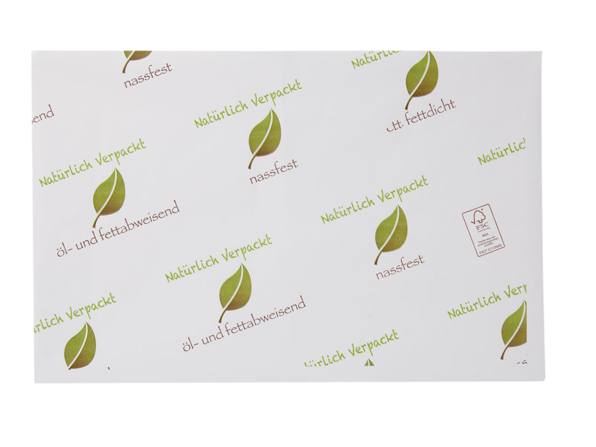 Einschlagpapier Biofrisch NATÜRLICH 1/4 37,5x50cm - 12,5kg
