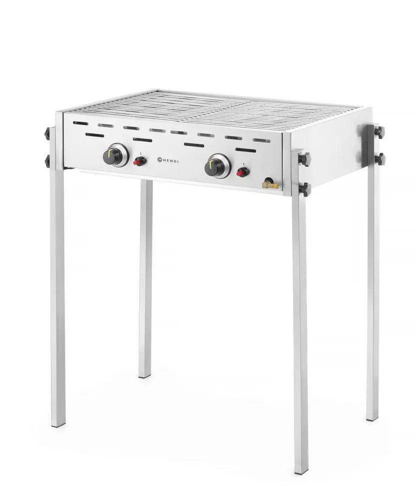 Gasgrill Roast-Master Pro, HENDI, 11,6kW, 790x560x(H)900mm
