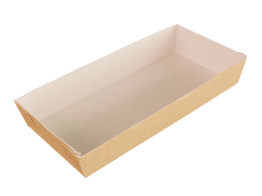 Einweg Backform Papier eckig 18x6,6x7,5cm - 504 Stück