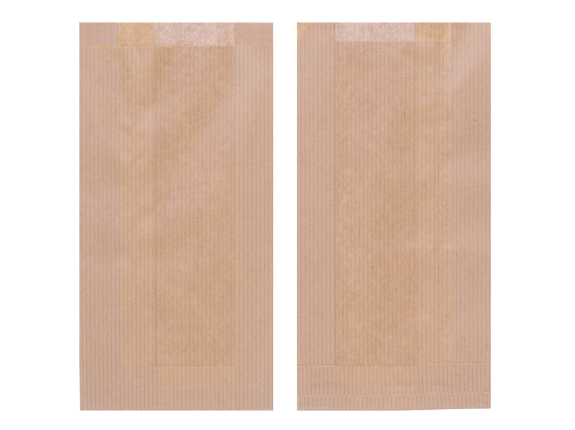 Bäckerbeutel Faltenbeutel braun 16+6x36cm - 1000 Stück