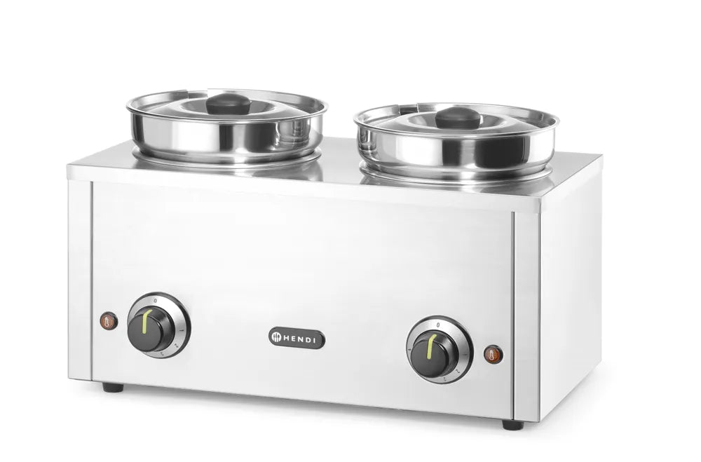 Thermosystem, doppelt, HENDI, 8L, 220-240V/400W, 506x312x(H)298mm