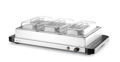 Speisenwärmer, HENDI, 220-240V/400W, 657x381x(H)161mm