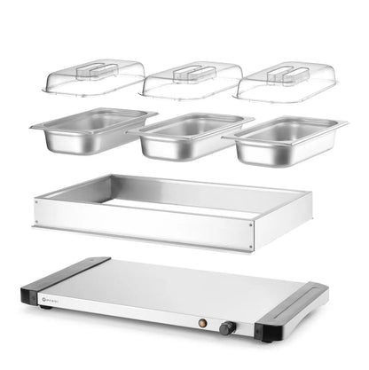Speisenwärmer, HENDI, 220-240V/400W, 657x381x(H)161mm