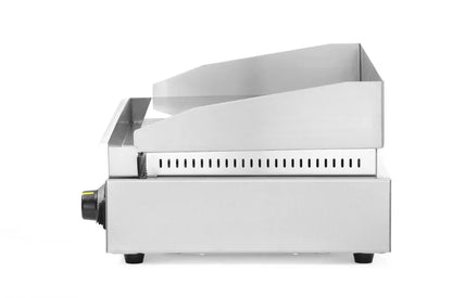 Grillplatte, HENDI, Profi Line, 2/3 glatt, 1/3 gerillt, 230V/3500W, 697x474x(H)241mm