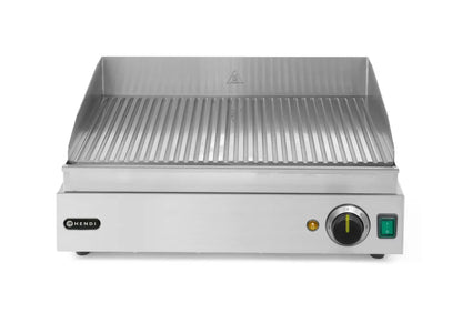 Grillplatte, HENDI, Profi Line, gerillte Ausführung, 230V/2400W, 527x404x(H)233mm