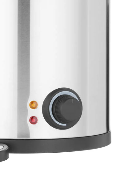 Heißgetränkespender doppelwandig, HENDI, ≈ 60 Tassen in 40 Min., 9L, 220-240V/1500W, 340x315x(H)430mm