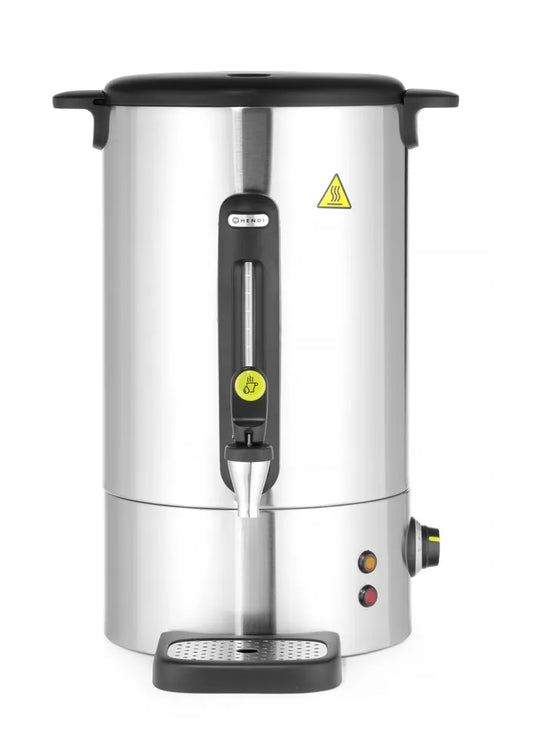 Heißgetränkekessel UNIQ, HENDI, designed by Robert Bronwasser, 16L, Silber, 220-240V/1650W, 357x380x(H)502mm