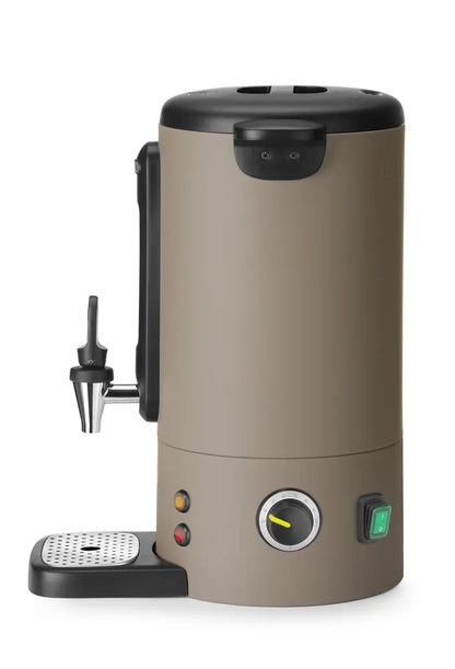 Heißgetränkekessel UNIQ, HENDI, designed by Robert Bronwasser, 9L, Taupe, 220-240V/950W, 307x330x(H)450mm