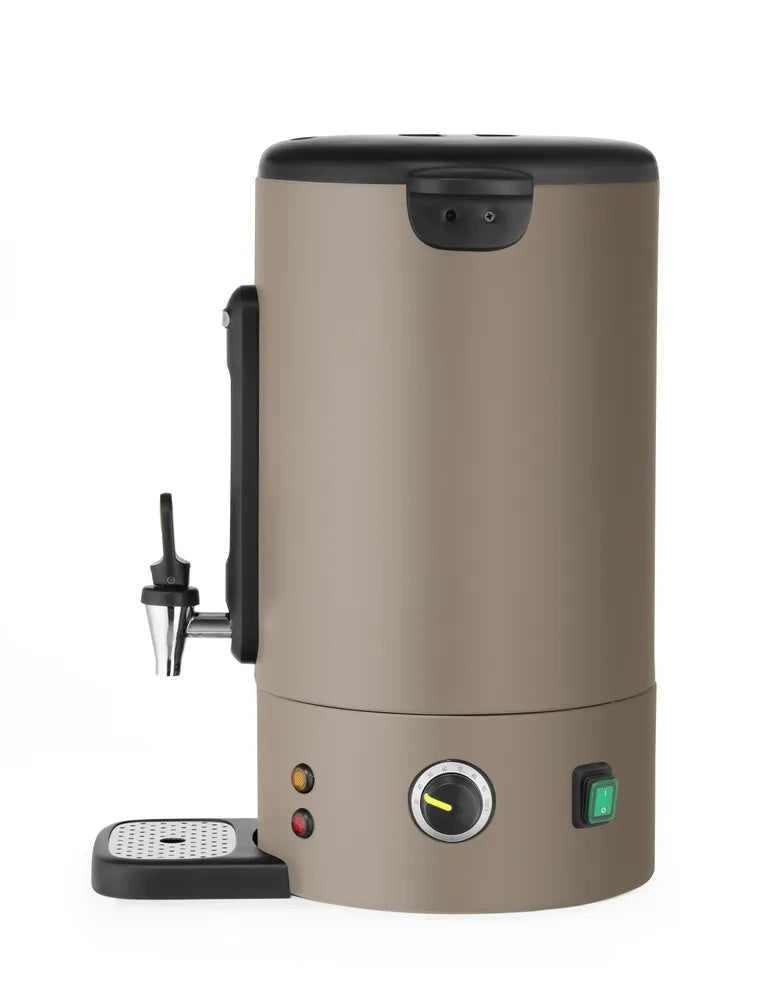 Heißgetränkekessel UNIQ, HENDI, designed by Robert Bronwasser, 16L, Taupe, 220-240V/1650W, 357x380x(H)502mm