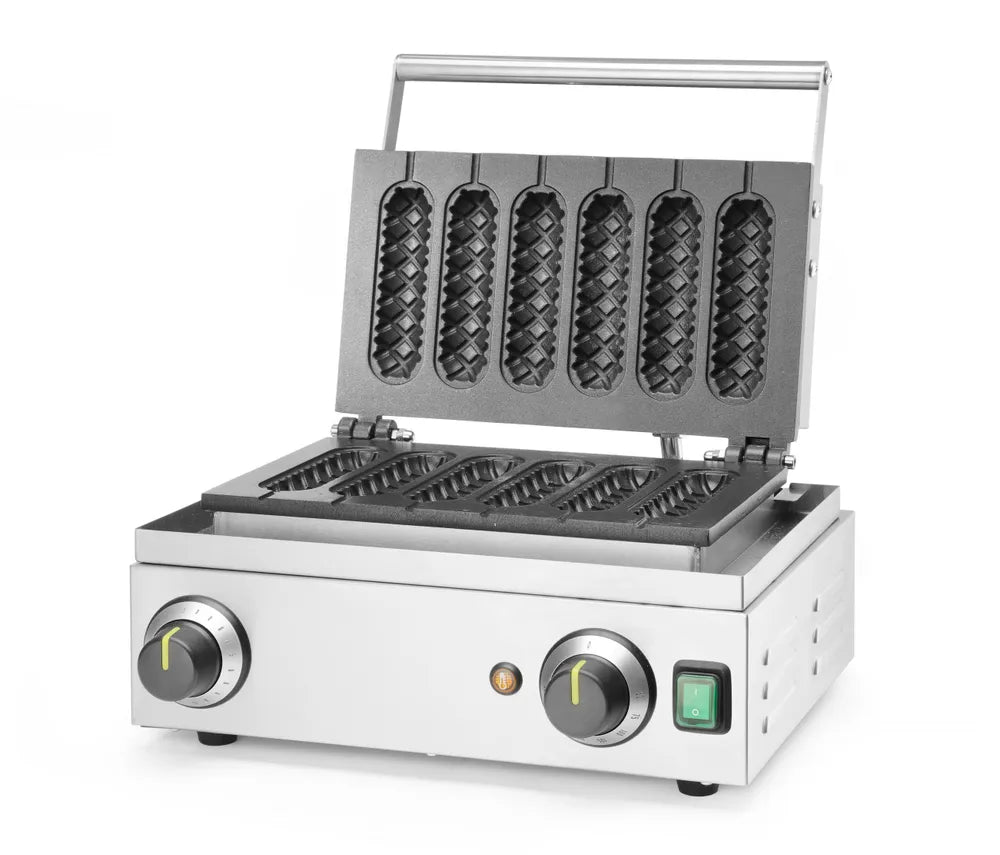 Waffeleisen 'Corn Dog', HENDI, 230V/1550W, 390x378x(H)229mm