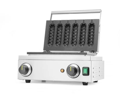 Waffeleisen 'Corn Dog', HENDI, 230V/1550W, 390x378x(H)229mm