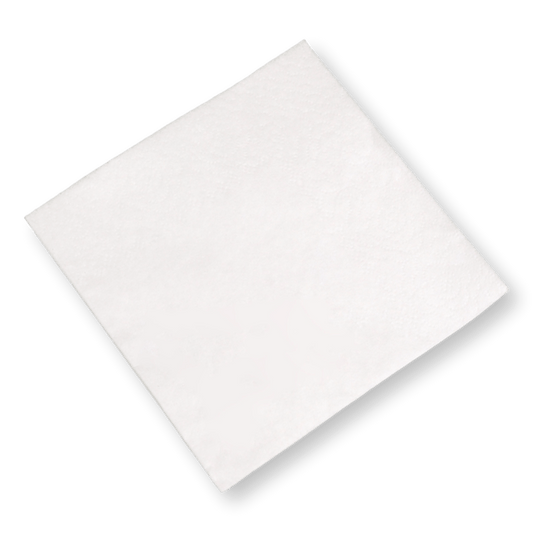 Serviette 33x33cm 3-lagig 1/4 Falz Weiss - 1600 Stück